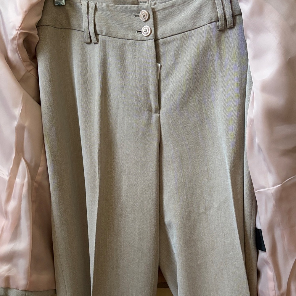 Beige Two-Piece Suit - Picture 6 of 9